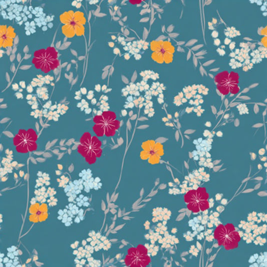 Barbie's Hungover - Bohemian Wildflowers Print