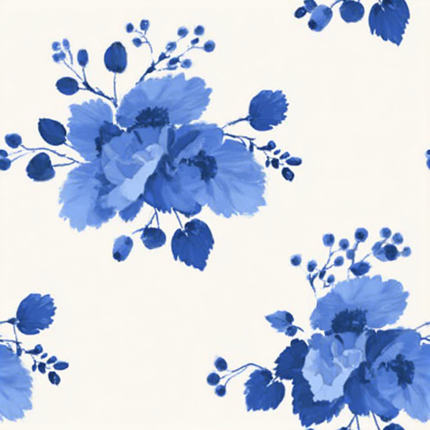 Blue Crush - Bohemian Wildflowers Print