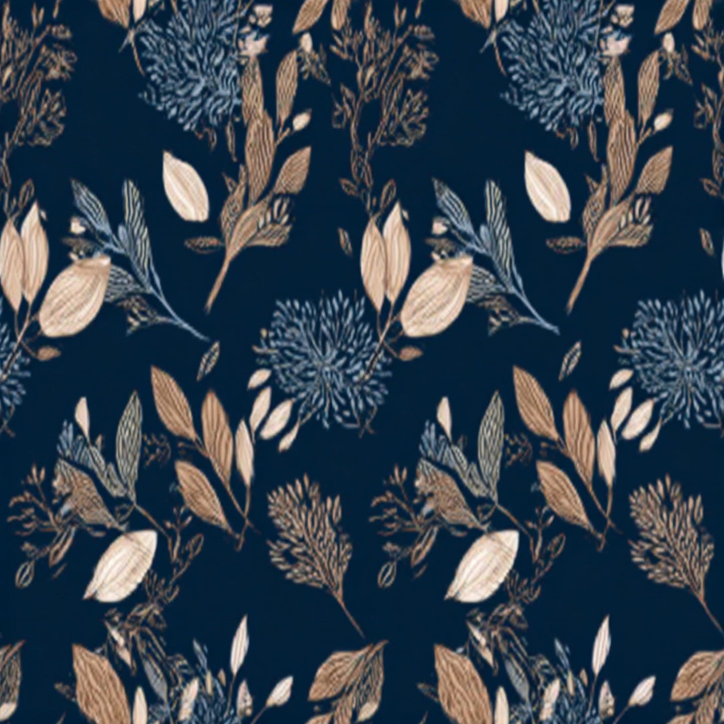 Feral Foliage - Bohemian Wildflowers Print