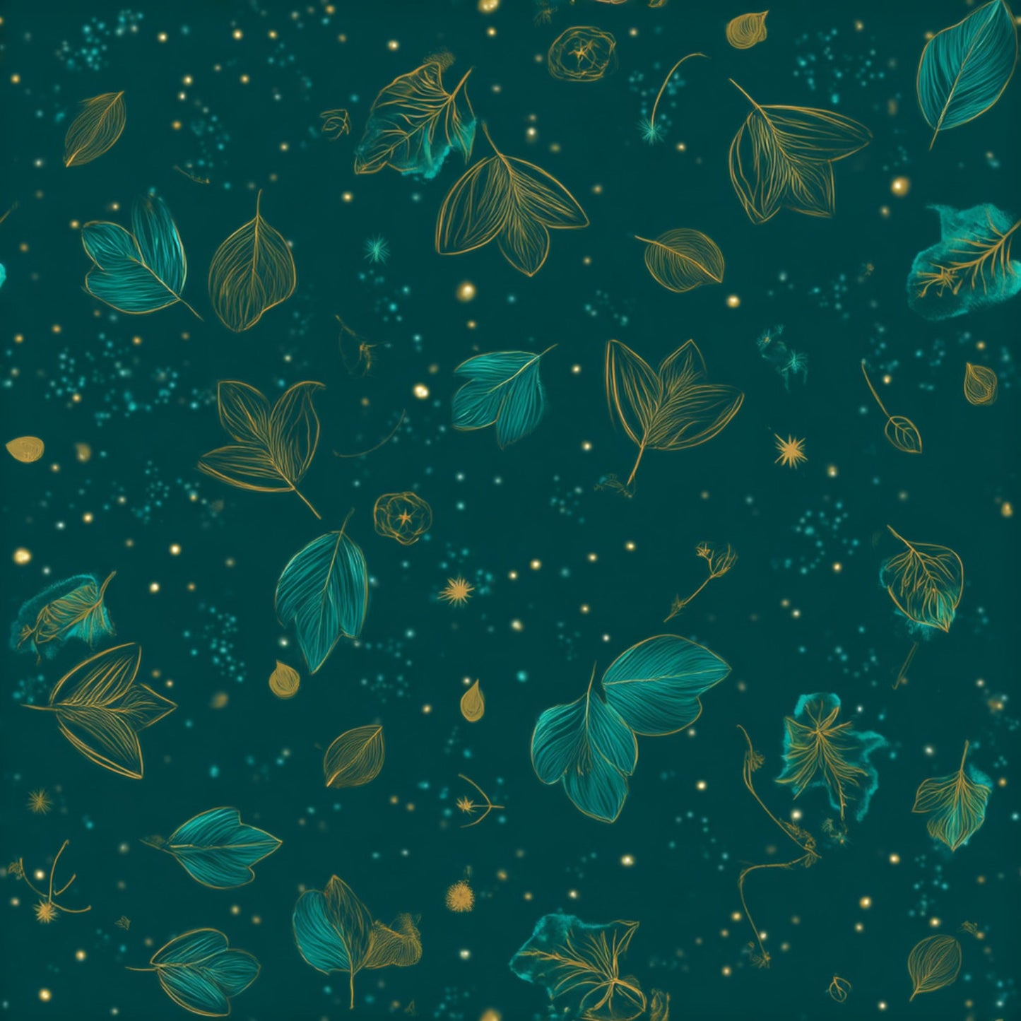 Ganja Garden - Bohemian Wildflowers Print