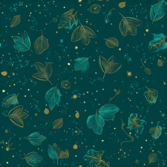 Ganja Garden - Bohemian Wildflowers Print