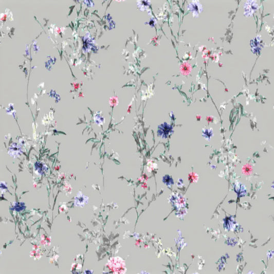 Ken Left, Flowers Stayed - Bohemian Wildflowers Print