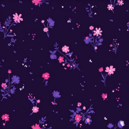 Puff Me Pretty - Bohemian Wildflowers Print